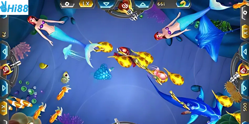 Tham gia bắn cá đổi card tại Hi88