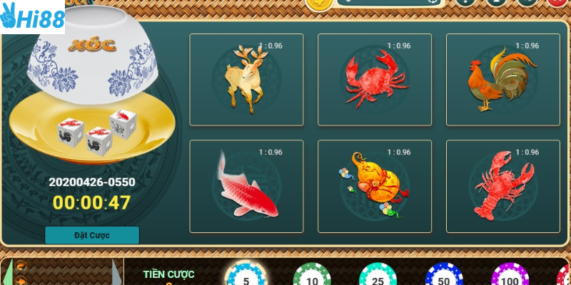 Khám phá bộ môn Bầu Cua Bến Tre tại Hi88