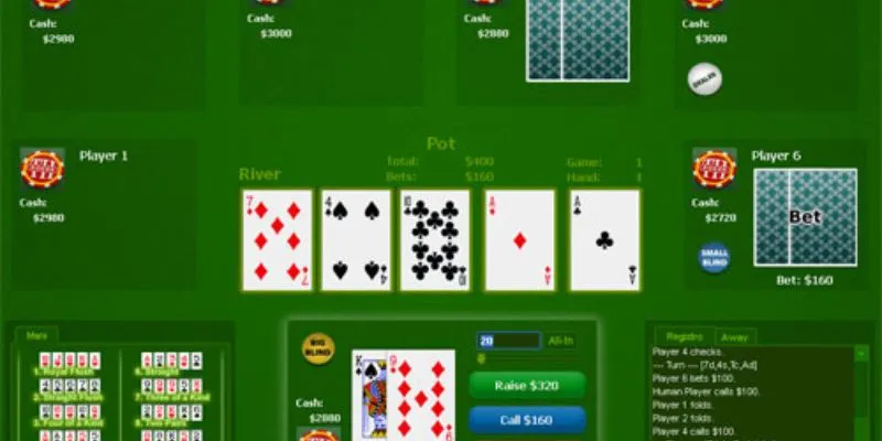 Hướng dẫn về cách chơi mini poker 