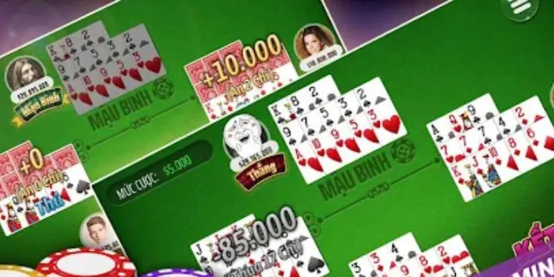 Các bí kíp xếp chi mạnh trong mậu binh 