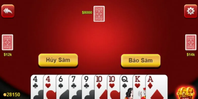 Mẹo chơi bài sâm trong vài nước bài 