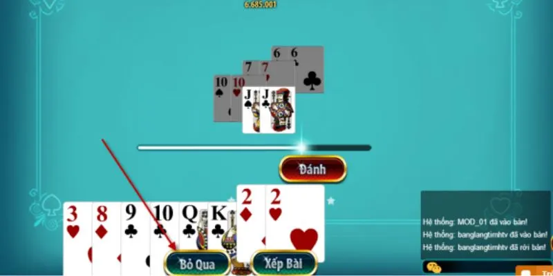 Cách xếp bài tối ưu trong tiến lên 